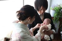 ご家族の衣装も一緒にレンタルお宮参り