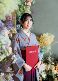 卒業式袴の前撮り撮影