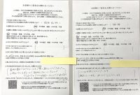 愛知県半田市のJR駅近くにあるカネマタ衣裳店で振袖小物を参列振袖用に借りて頂いたお客様と振袖を借りて頂いたお客様からのお声