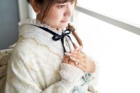 付け袖＋付け衿を取り入れたレース振袖のコーデ