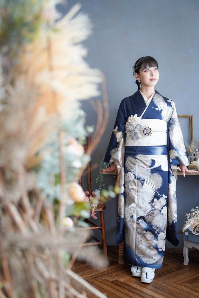 松柄振袖