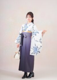 卒業式袴での前撮り写真